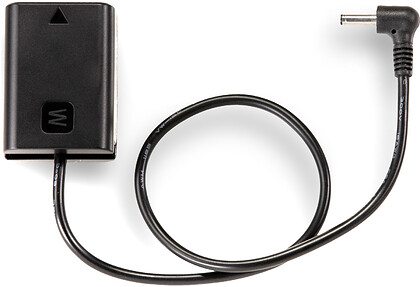Tilta DB-SYFW-DCM13 Sony NP-FW50 Dummy Battery to 3.5/1 35mm DC Male Cable