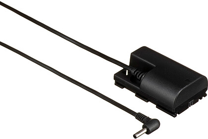 Tilta DB-LPE6-DCM13 LP-E6 to 3.5/1 35mm DC Male Dummy Battery