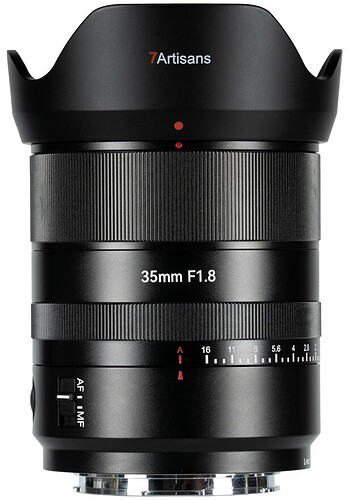 Obiektyw 7Artisans 35mm F/1.8 AF - L-Mount