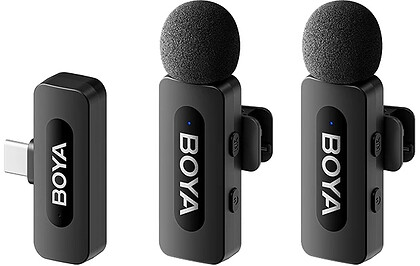 Zestaw bezprzewodowy Boya BY-V20 (2+1) USB-C