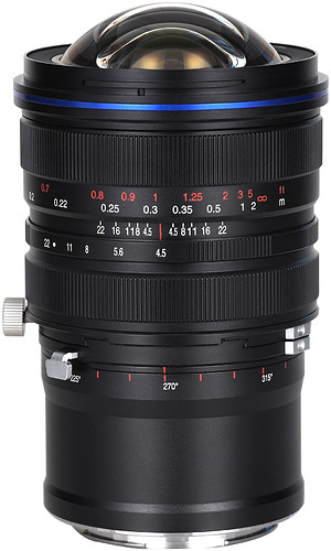 Obiektyw Laowa 15 mm f/4,5 Zero-D Shift do Canon RF