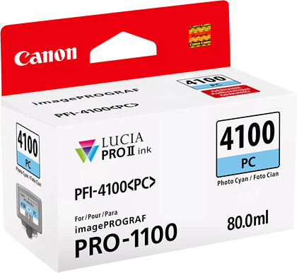 Tusz Canon PFI-4100 PC (6781C001) Photo Cyan