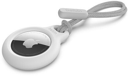 Pasek z uchwytem Belkin do AirTag Biały