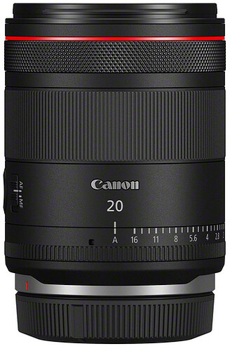 Obiektyw Canon RF 20mm f/1.4 L VCM + Dobierz filtr UV za 1zł
