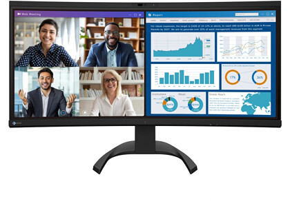 Monitor EIZO FlexScan EV3450XC-BK [Autoryzowany Partner Premium]