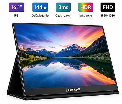 Przenośny monitor ZEUSLAP P16A