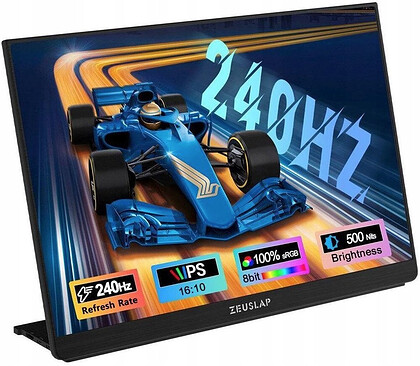 Przenośny monitor ZEUSLAP P16F