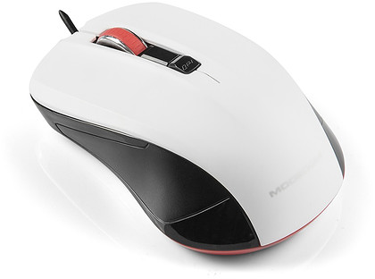 Mysz przewodowa Modecom M9.1 Czarno-Biała