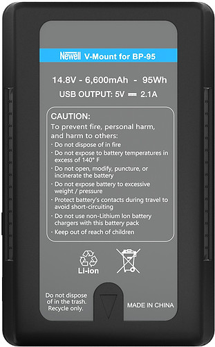 Akumulator Newell BP-95W V-Mount