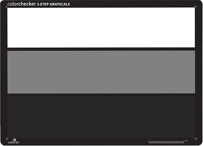Wzorzec CALIBRITE ColorChecker 3-Step Grayscale