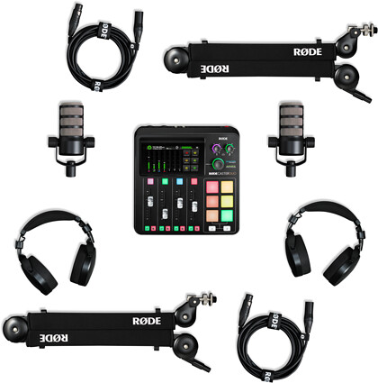 RODE Podcaster Bundle Black