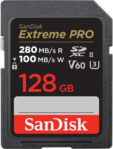 Karta pamięci SanDisk SDXC Extreme PRO 128GB (280MB/s) V60 UHS-II U3/SDSDXEP-128G-GN4IN