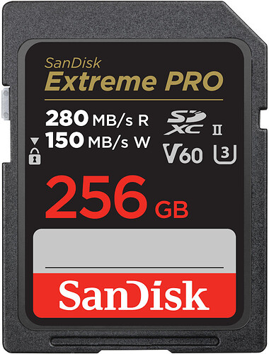 Karta pamięci SanDisk SDXC Extreme PRO 256GB (280MB/s) V60 UHS-II U3/SDSDXEP-256G-GN4IN