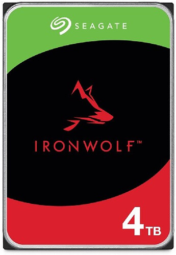 Dysk HDD Seagate IronWolf 4TB 3,5" 256MB (ST4000VN006)