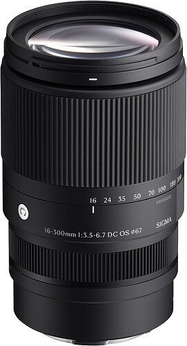 Obiektyw Sigma 16-300mm f/3.5-6.7 DC OS Contemporary (Sony E) + 3 lata gwaranacji