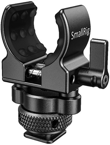 SmallRig 2352 Shotgun Microphone Holder - uchwyt na mikrofon na zimną stopkę