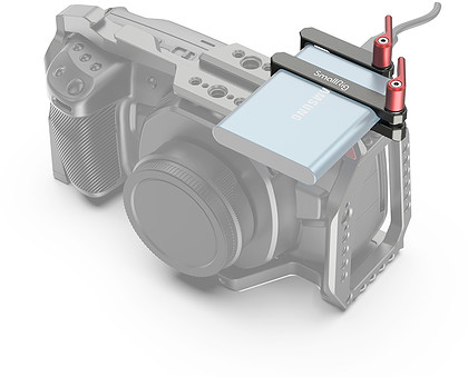 Mocowanie dysku SmallRig 2767 Samsung T5 SSD pod Blackmagic (Dark Olive)