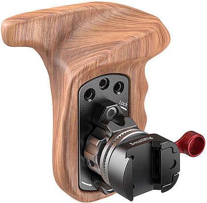 SmallRig 2118C Left Side Wooden Grip with NATO Mount - drewniany uchwyt boczny NATO