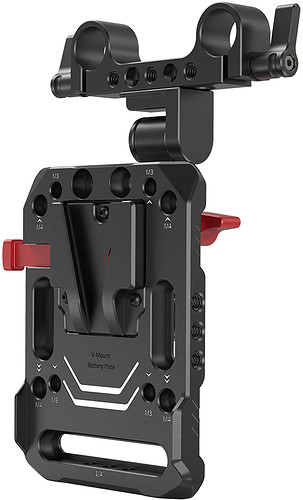 SmallRig 2991 V-Mount Battery Plate - regulowane mocowanie akumulatorów