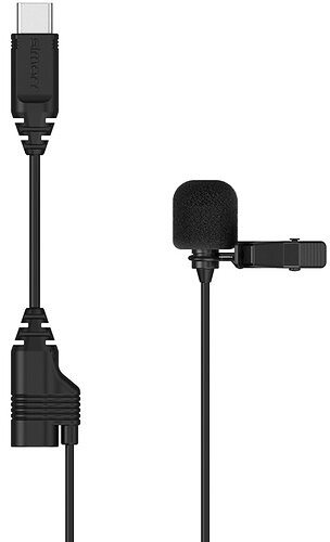 SmallRig 3385 simorr Wave L2 mikrofon krawatowy na USB Type-C (czarny)
