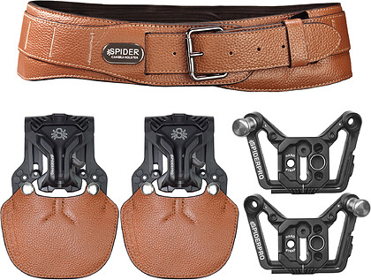 Pas biodrowy SPIDER CAMERA HOLSTER SpiderPro Dual Camera System v3 (BROWN)