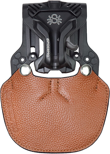 Kabura do paska SPIDER CAMERA HOLSTER SpiderPro Holster v3 + Suspension Clip (BROWN)