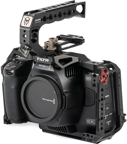 Tilta Basic Kit - klatka wraz z akcesoriami do Blackmagic Design Pocket Cinema Camera 6K Pro (Black) (TA-T11-B-B)