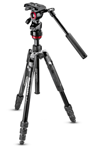 Statyw wideo Manfrotto BeFree Live Twist + Manfrotto głowica MVH400AH/MVKBFRT-LIVE