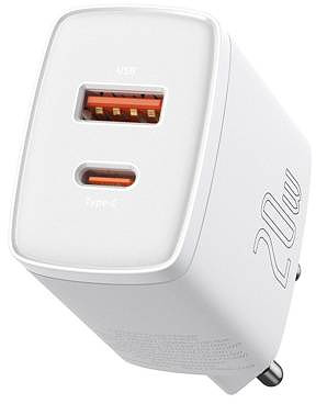Ładowarka Baseus CCXJ-B02 20W USB, USB-C biała