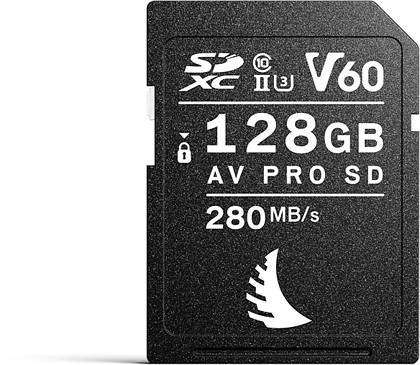 Karta pamięci Angelbird SDXC 128GB AV Pro (280MB/s) V60 UHS-II U3