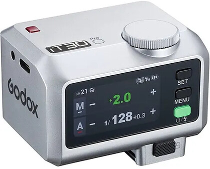 Godox lampa błyskowa IT30 PRO (Olympus/Panasonic) w kolorze srebrnym