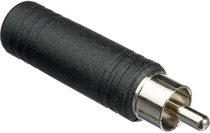 Przejściówka HOSA duży jack - wtyk RCA GPR-104