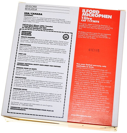 Chemia Ilford Developer Microphen 1L