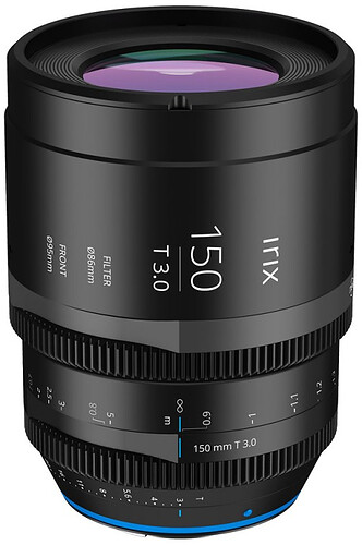 Obiektyw Irix Cine TELE 150mm T3.0 metryczny (Canon EF)