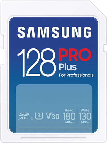Karta Pamięci Samsung SDXC 128GB PRO Plus 2023 (180/130MB/s) (MB-SD128S/EU)