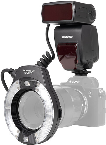 Lampa pierścieniowa Yongnuo YN-14EX II do Sony