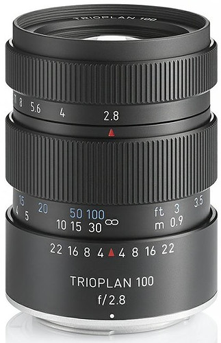 Obiektyw Meyer-Optik Gorlitz Trioplan 100 f2.8 II (Canon EF)
