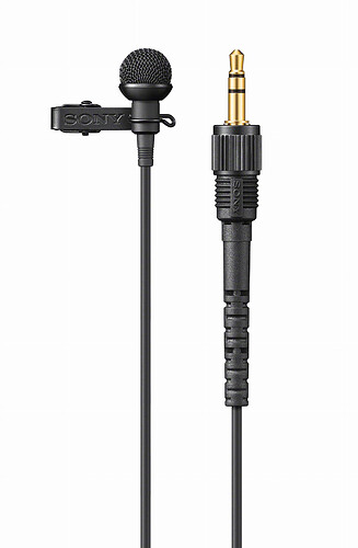 Sony mikrofon ECM-L1 (Mikrofon krawatowy)