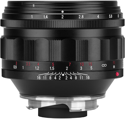 Obiektyw Voigtlander Nokton 50mm f/1,0 do Leica M