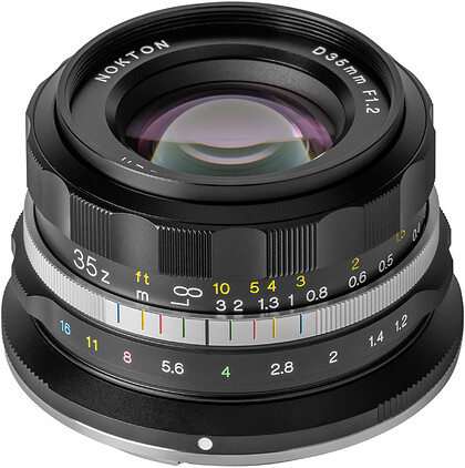 Obiektyw Voigtlander Nokton D35mm f/1,2 do Nikon Z