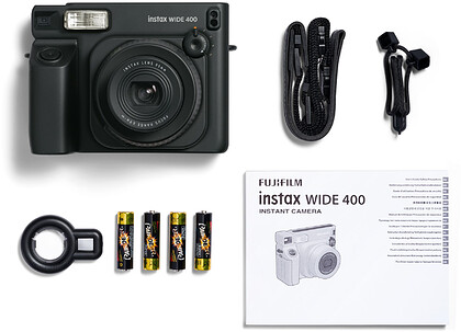 Aparat Fujifilm Instax Wide 400 czarny