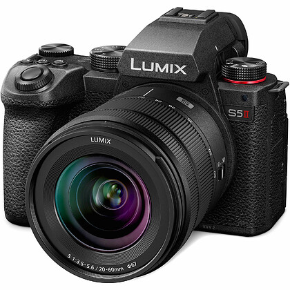 Bezlusterkowiec Panasonic Lumix S5II + 20-60mm f/3.5-5.6 - Oficjalna dystrybucja + Rozszerz gwarancję do 5 lat!