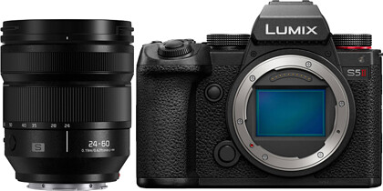 Bezlusterkowiec Panasonic Lumix S5II (body) + Obiektyw Panasonic Lumix S 24-60mm f/2.8 - Oficjalna dystrybucja + Rozszerz gwarancję do 5 lat!