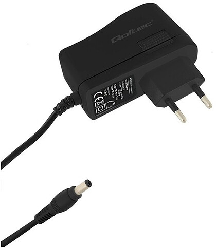 Qoltec Zasilacz sieciowy 9W | 9V | 1A | 5.5*2.5 (51112)