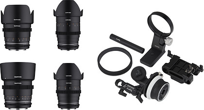 Zestaw obiektywów Samyang VDSLR do Sony FE