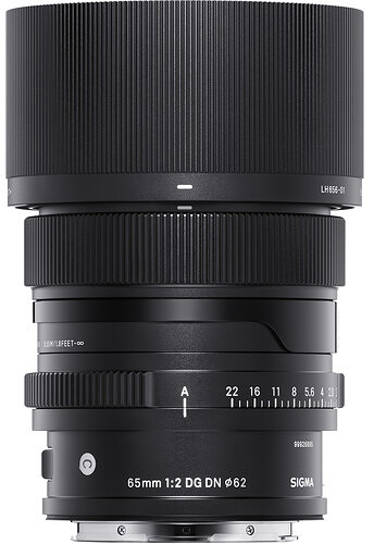 Obiektyw Sigma 65mm f/2 DG DN I Contemporary (Sony E) - 3 lata gwaranacji