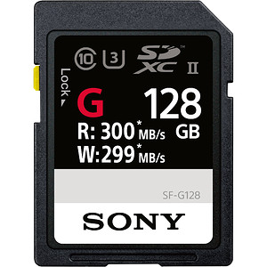 Karta pamięci Sony SF-G Series UHS-II SDXC 128GB (300/299 MB/s)