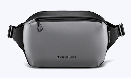 Torba fotograficzna K&F Concept Alpha Sling Bag 10 l - szara