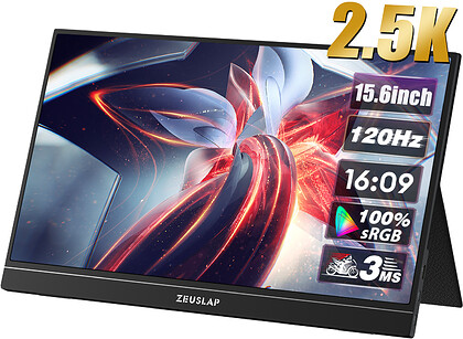 Przenośny monitor ZEUSLAP ZP156K 15,6"