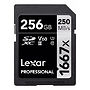 Karta pamięci Lexar SDXC 256GB 1667x v60 (250MB/s) Professional